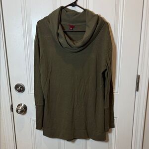 Merona Olive Green Cowl Neck Sweater
